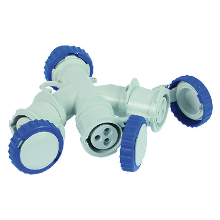 Adattatore Industriale Triplo 73120 - Fanton