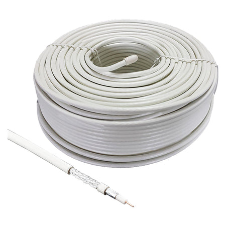 Cavo Coassiale Tv/Sat Ãe? 6,2 Mm ± 0,15 Mm X 100 Mt - 28014 - Electraline