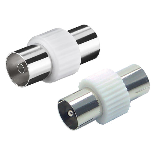 Adattatore Cavo Antenna Tv Femmina - Femmina- 10 Pezzi - Metronic