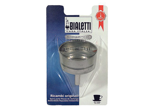 Imbuto Per Caffettiera Acciaio- - 6 Tazze - 1 Blister Bialetti