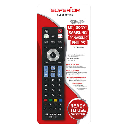 Telecomando Compatibile Per Tv 'Ready 5 Smart Repl Tipo Universale - Superior