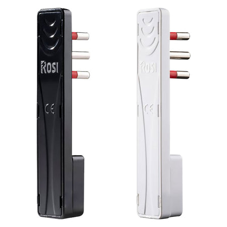 Spina Ultrapiatta Serie 'Emilia Flat' 2P + T 16A - Bianca - Rosi