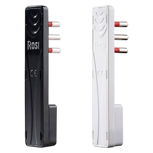 Spina Ultrapiatta Serie 'Emilia Flat' 2P + T 16A - Bianca - Rosi