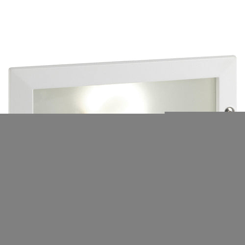 Segna Passo Led Incasso Rettangolare Aperto 'Escape' Colore Bianco - 10 Watt - Sovil