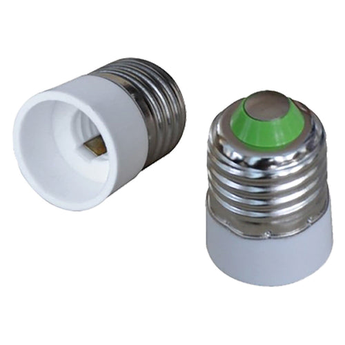 Adattatore Portalampada Da Spina E27 A Presa E14- 10 Pezzi - Melchioni