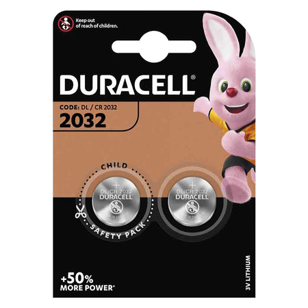 Pila A Bottone '2032' Pz 2- 3 V- 10 Blister - Duracell