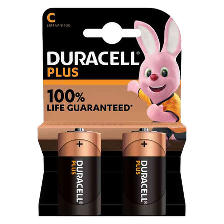 Pila Mezza Torcia 'Mn 1400' Pz 2 - 1,5 V - C (Plus)- 10 Blister - Duracell