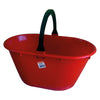 Cesto Agricolo Ovale Cm. 50X30Xh.24 - Manico Plastica - Ics