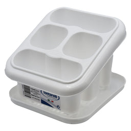 Portaposate per coltelli, forchette e cucchiai, organizer per posate da cucina e da bagno, scatola portaoggetti in plastica PP | Leroy Merlin