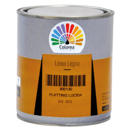 Vernice Flatting 'Colorea' Lt. 0,750 Trasparente Lucida- 6 Pezzi - Colorea