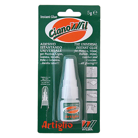 Adesivo Cianocrilato 'Artiglio Cianowil' Gr. 20- 12 Pezzi - Wilbra