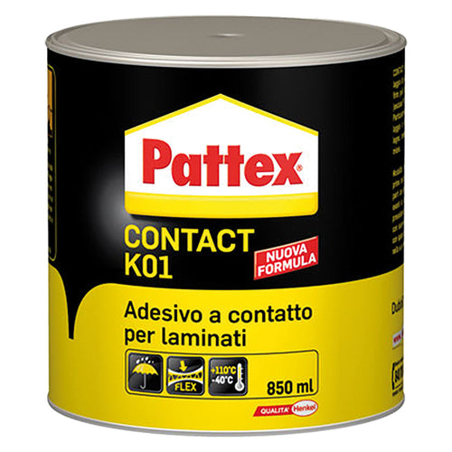 Pattex Adesivo A Contatto 'K01' Ml. 850- 12 Pezzi - Pattex