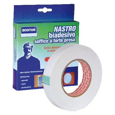 Nastro Biadesivo Mm. 19 X 1,5 Mt - Sp.0,9 - Boston