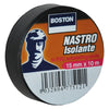 Nastro Isolante Mm. 19 X 25 Mt - Nero- 8 Pezzi - Boston