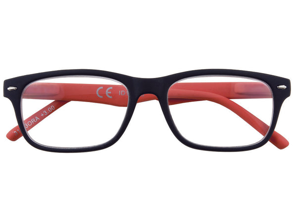 Occhiale Lettura Montatura Policarbonato Nero/Rosso B3 Diottrie +1,5 31Zb3Ora150 Zippo