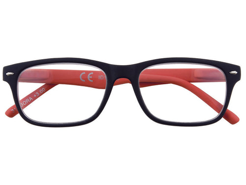 Occhiale Lettura Montatura Policarbonato Nero/Rosso B3 Diottrie +1,5 31Zb3Ora150 Zippo