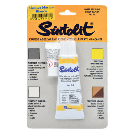 Sintolit' Marmo E Ceramica 'Fai Da Te' Ml 375 - Bianco - Sintolit