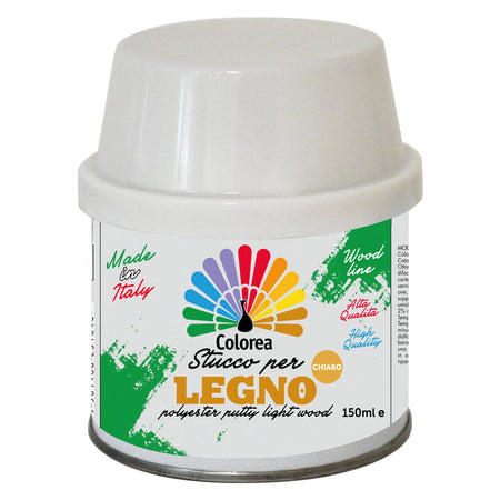 Stucco Per Legno 'Colorea' Ml 150 - Chiaro - Colorea