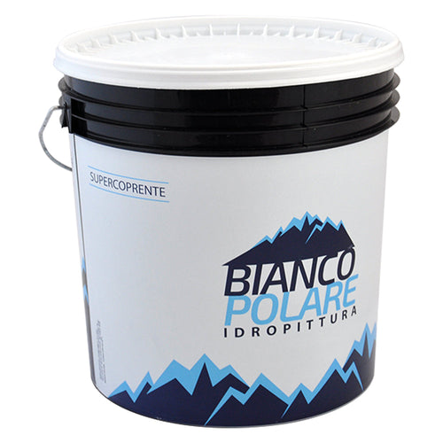 Idropittura Lavabile Traspirante Lt. 4 - Bianco Polare