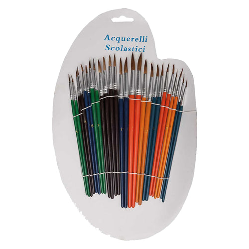 Pennelli 'Acquerelli' Dal N. 1 Al N. 12 - Colorea
