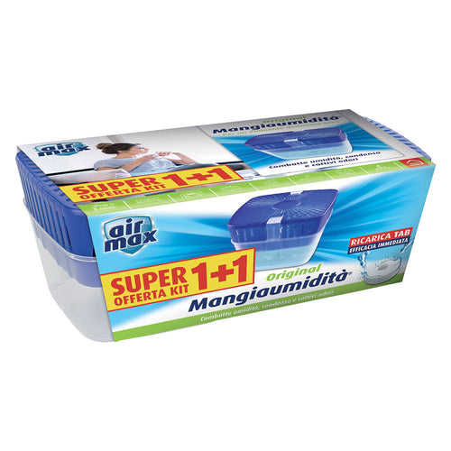 Assorbiumidita' Kit 'Air Max Vortex' 2 Dispositivi + Tab 450 Gr. - Airmax