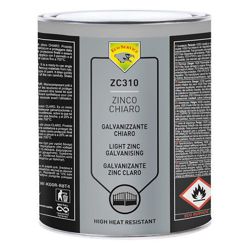 Antiruggine Protettiva 'Zinco Chiaro' Kg. 1 - Liquido - Eco Service