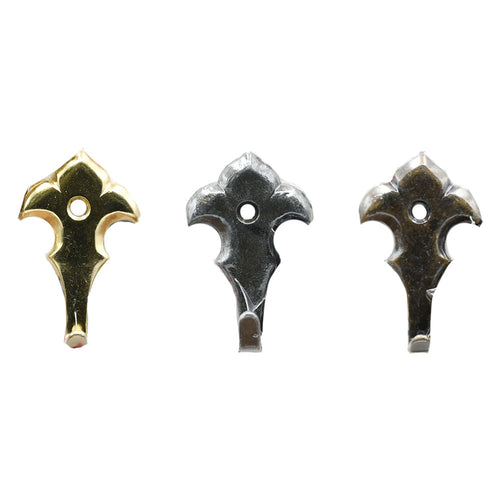 Gancio Per Quadri 'Giglio Magnum' Mm 45 - Pz. 2 Bronzato - Blister Koncreto