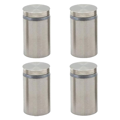 Distanziali Inox Per Targhe Ø 18 Mm - Pz 4 - Blister Koncreto