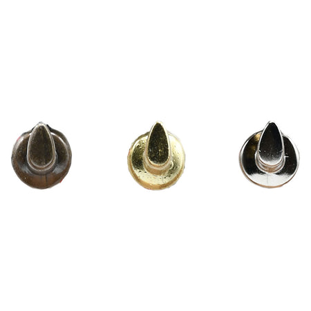 Appenditutto Tondo 1 Posto Nichelato - 4 Pz. - Blister Koncreto