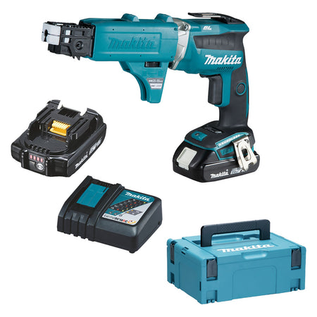 Avvitatore A Batteria Per Cartongesso 'Dfs452Ajx2' 18V - 2 Ah Litio - Makita