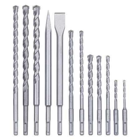 Set Punte E Scalpelli 12 Pezzi - Einhell