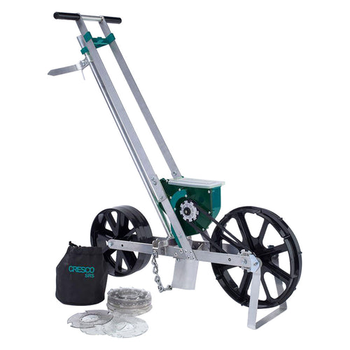 Seminatrice Manuale Monofila A Dischi 'Cresco' Con 10 Dischi - Muggioli