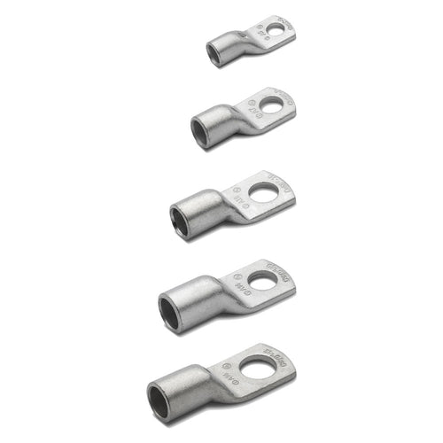 Capicorda Per Cavi Batteria Sez. 50 Mmq - 19 X 40,5 Mm- 25 Pezzi - Made In Italy