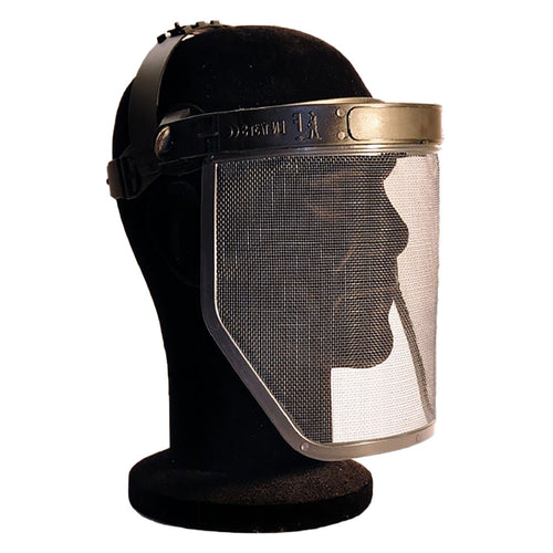 Schermo Protettivo Visiera In Rete Con Frontalino - Made In Italy