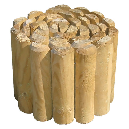 Bordatura Modulare In Legno 'Rollborder' Sezione 6 X 30 Cm -Lungh. 2,5 Metri