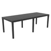 Tavolo In Polipropilene Allungabile 'Indo' Antracite - Ipaeprogarden