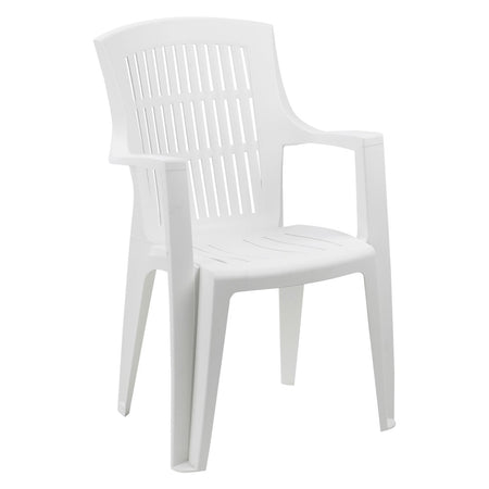 Sedia In Polipropilene 'Arpa' Antracite - Ipaeprogarden