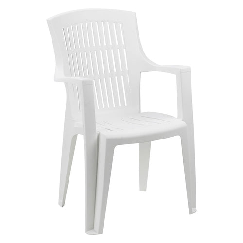 Sedia In Polipropilene 'Arpa' Antracite - Ipaeprogarden