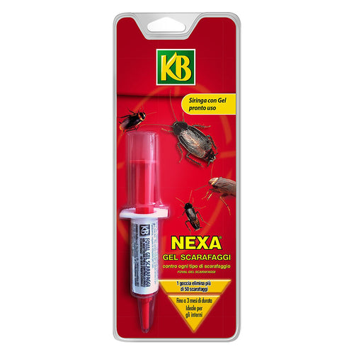 Gel Antiscarafaggi 'Nexa' 5 Gr.- 12 Blister - Kb