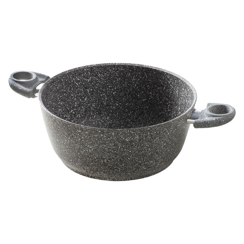 Casseruola 'Cuore Di Pietra' Ø Cm. 24 - 2 Manici - Accademiamugnano