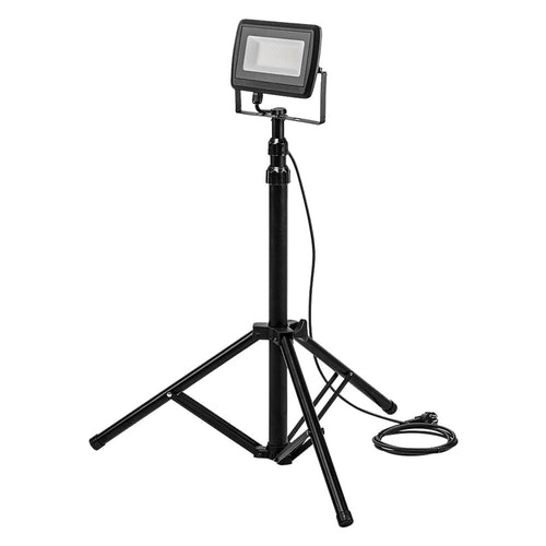 Proiettore Led Con Treppiedi Doppio 2 X 30W - 5400 Lumen/6500 K - Neo