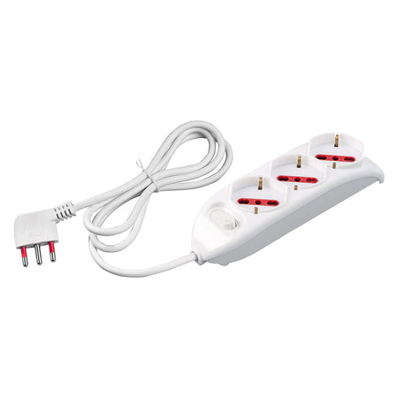 Multipresa Con Interruttore Serie 'Emilia' 6 Posti - Rosi