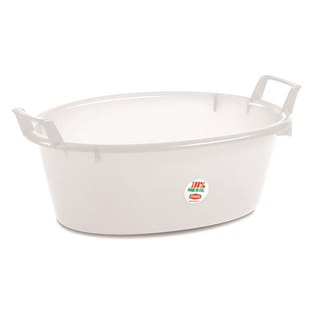 Bacinella Ovale Ø 65 Cm - 45 Lt Neutro - Stefanplast