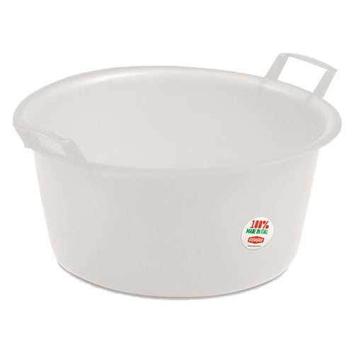 Bacinella Rotonda Ø 35 Cm - 10 Lt Neutro - Stefanplast