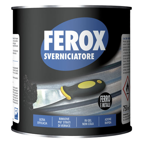 Ferox Sverniciatore Ferro E Metalli Ml 750- 12 Pezzi - Arexons