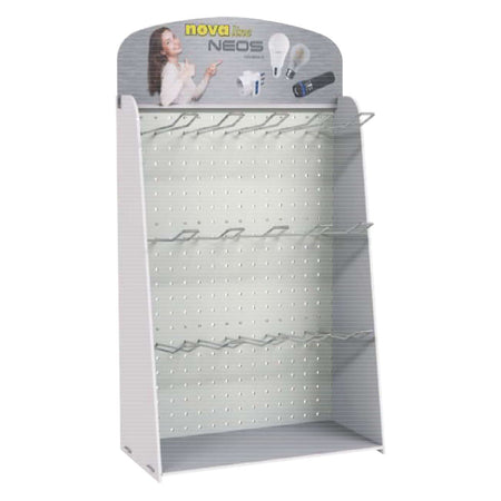 Espositore Da Banco Lampadine Fornito Vuoto - Novaitalia