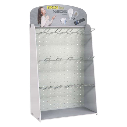 Espositore Da Banco Lampadine Fornito Vuoto - Novaitalia