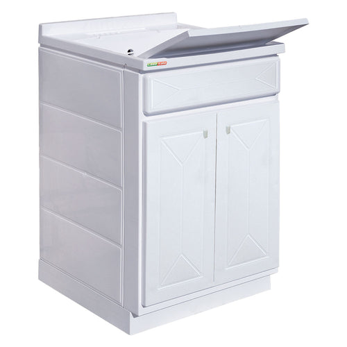 Mobile Lavatoio Anta Doppia 'Top Line' Cm 60 X 50 X H.87 - Trioplast