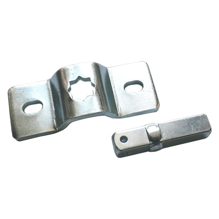 Supporto Fissaggio Per Motore Tapparelle Completo Di Perno Quadro - Aprimatic