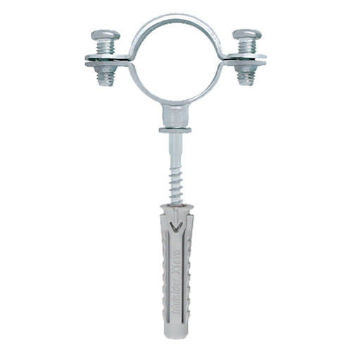 Collarino Con Vite E Tassello 'Cfc' Ø 20 Mm - Tassello 6 X 30 Mm- 50 Pezzi - Friulsider